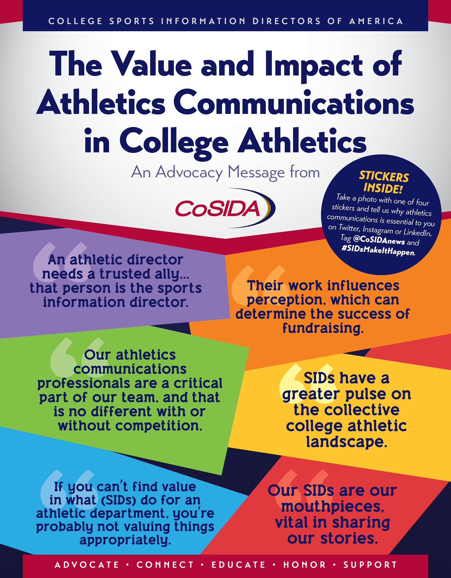 The Value and Impact of Athletics Communications in College Athletics